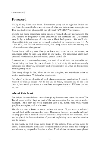 The Tao of tmux: and Terminal Tricks