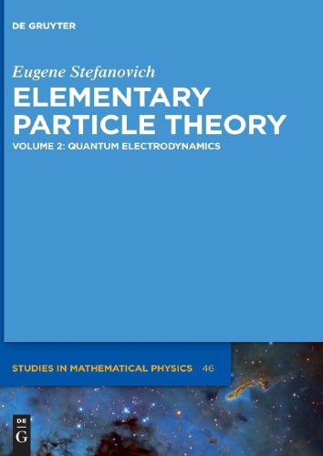 Elementary Particle Theory. Volume 2, Quantum Electrodynamics
