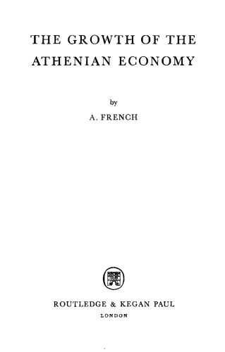 The Growth of the Athenian Economy