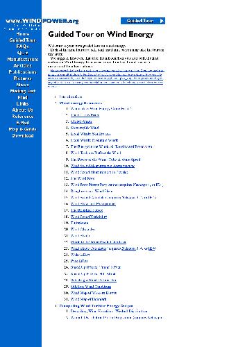 Wind Turbine Energy