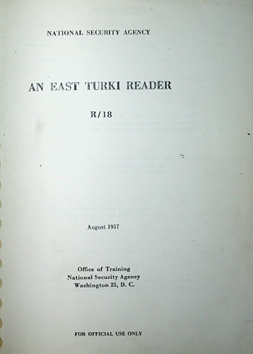 An East Turki reader
