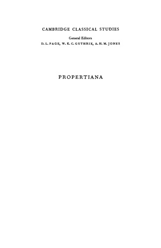 Propertiana