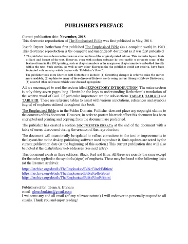 The Emphasised Bible