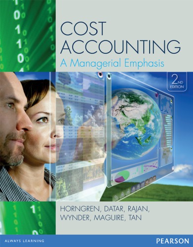 Cost accounting : a managerial emphasis