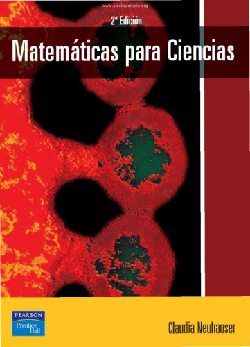 Matemáticas para ciencias (2a. ed.).