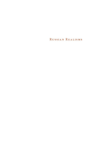 Russian Realisms: Literature and Painting, 1840-1890