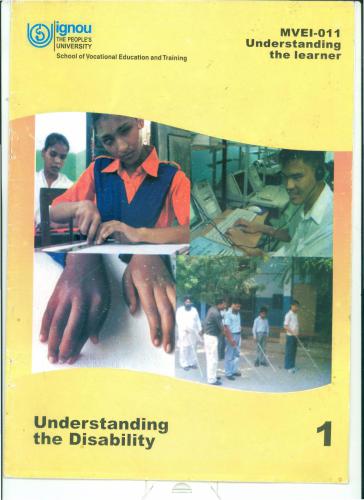 Post Graduate Certificate in Information and Assistive Technologies for the Instructors of Visually Impaired (PGCIATIVI)