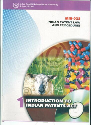 Post Graduate Certificate in Patent Practice (PGCPP)-Part 3
