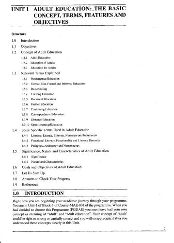 Master of Arts (Education) MA (Edu) Specialized Areas in Education