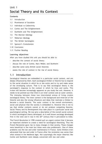 Master of Arts (Sociology) (MSO)-First Year