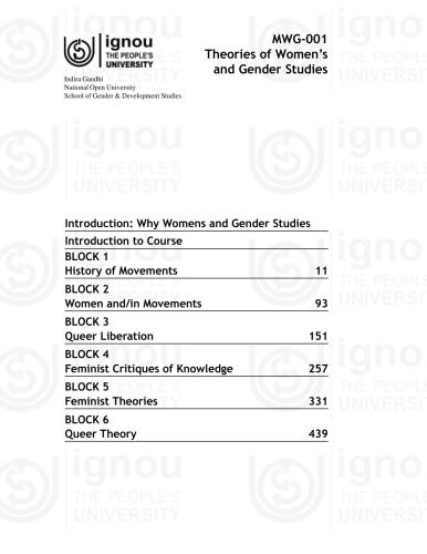 Master of Arts in Women’s and Gender Studies (MAWGS)