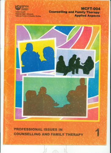 Master of Science in Counselling and Family Therapy (MSCCFT) 1st year (Part II)