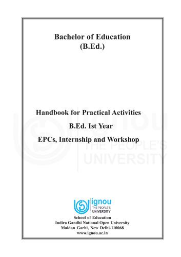 Bachelor of Education (B.Ed)