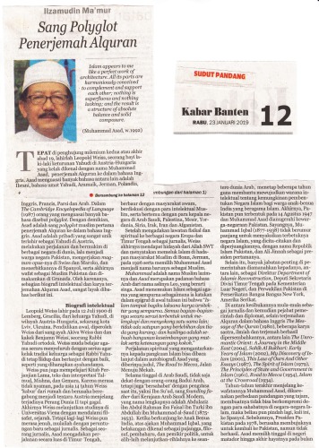 Para pakar penterjemah al quran al Karim, kumpulan tulisan.