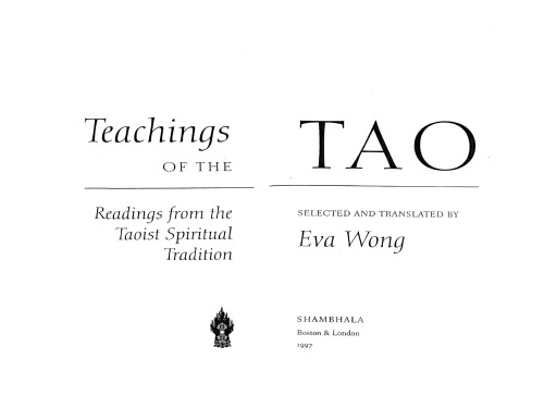 Teachings of the Tao