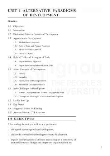 BDP-Elective Course-Bachelor of Arts (BA)-Economics