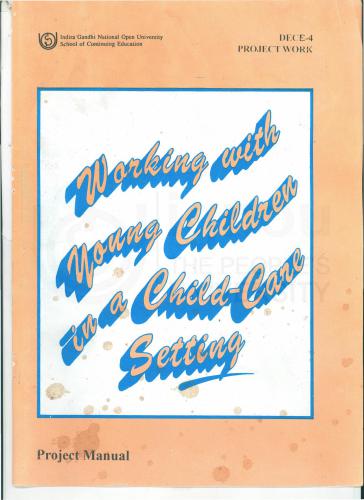 Diploma in Early Childhood Care and Education(DECE)