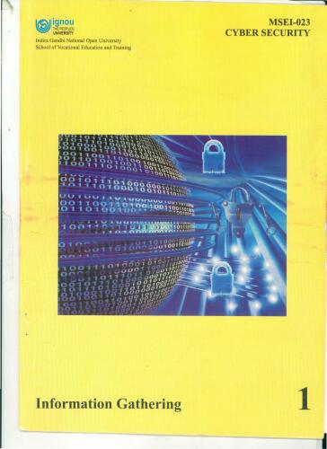 Post Graduate Diploma in Information Security (PGDIS) Part 3