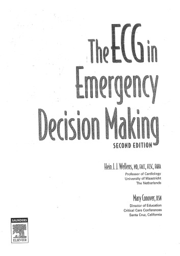 The ECG in Emergency Decision Making