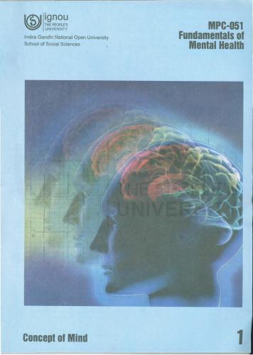 Post Graduate Diploma in Mental Health (PGDMH)