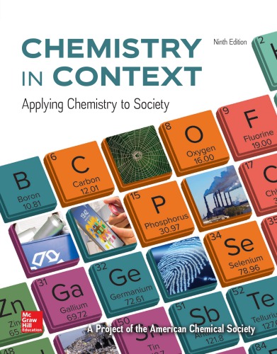Chemistry in Context 9th Edition