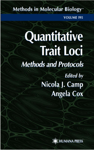 Quantitative Trait Loci. Methods and Protocols