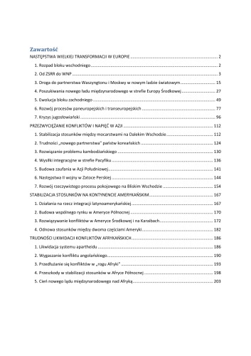 Międzynarodowe stosunki polityczne