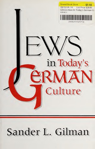 Jews in Today’s German Culture