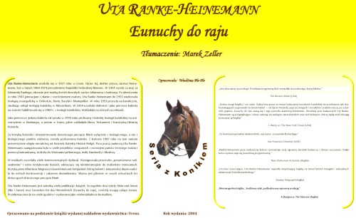 Eunuchy do raju. Kościół katolicki a seksualizm