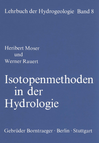 Isotopenmethoden in der Hydrologie