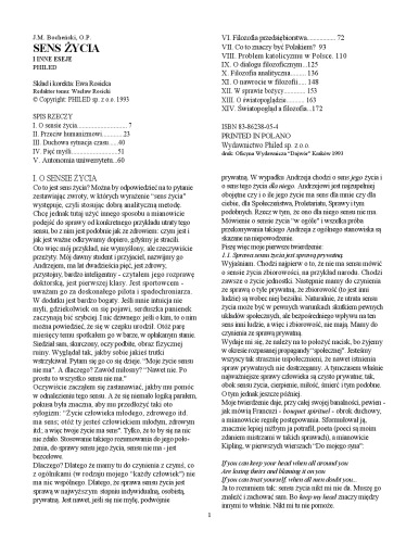 Sens życia i inne eseje