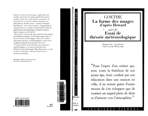 La forme des nuages d’après Howard