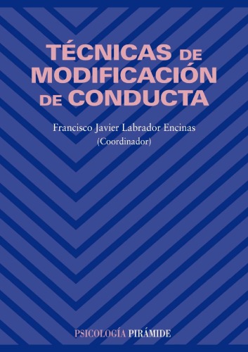 Técnicas de Modificación de Conducta