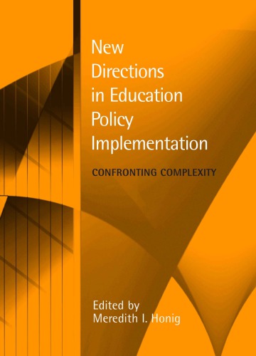 New Directions in Education Policy Implementation