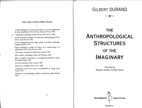 The Anthropological Structures of the Imaginary