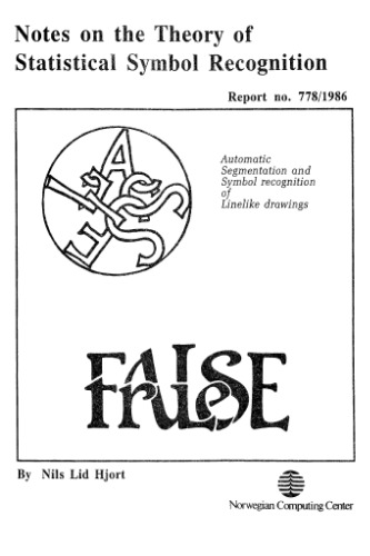 Notes on the Theory of Statistical Symbol Recognition