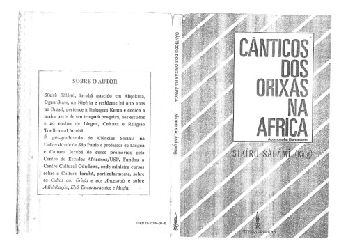 Cânticos dos Orixás na África