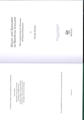 Magic and Kingship in Medieval Iceland