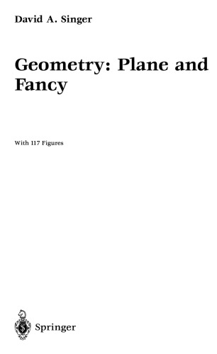 Geometry - Plane and Fancy