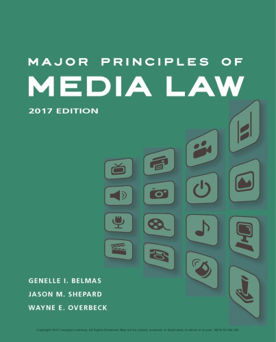 Major Principles of Media Law