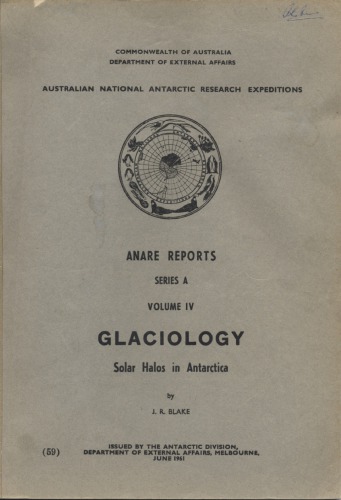 Solar Halos in Antarctica