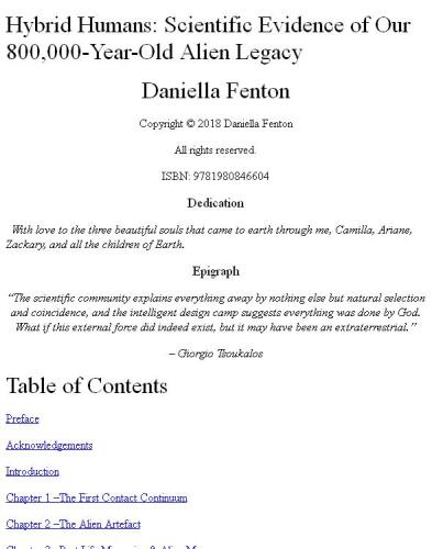 Hybrid Humans: Scientific Evidence of Our 800,000-Year-Old Alien Legacy