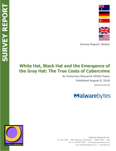White Hat, Black Hat and the Emergence of the Gray Hat: The True Costs of Cybercrime