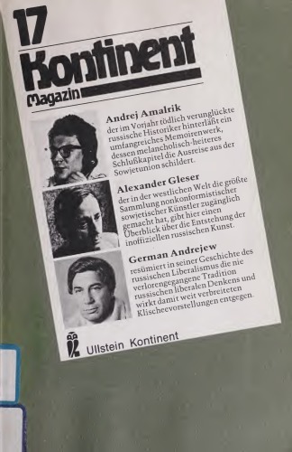 Kontinent Magazin. Forum für Ost-West-Fragen