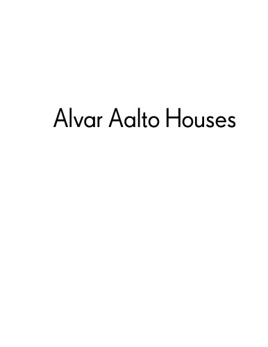 Alvar Aalto Houses