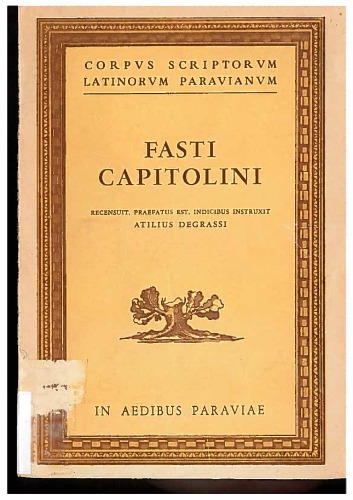 Fasti Capitolini