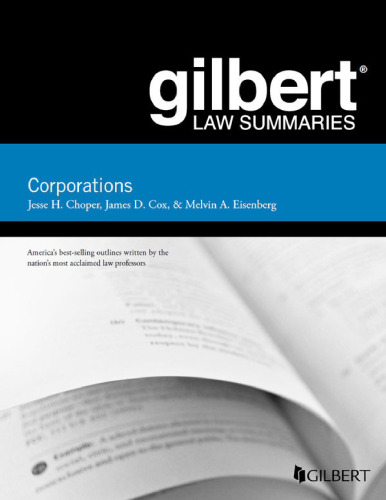 Gilbert Law Summaries on Corporations