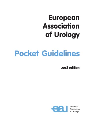 European Association of Urology Pocket Guidelines 2018