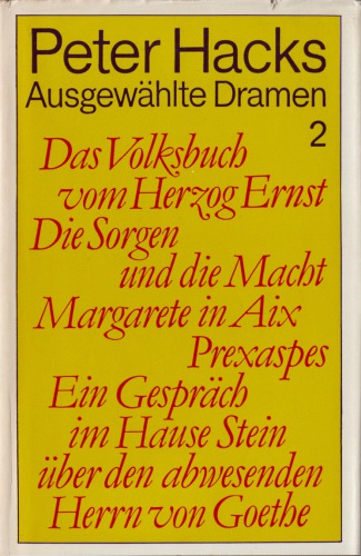 Ausgewählte Dramen 2