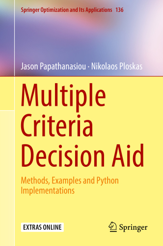 Multiple Criteria Decision Aid: Methods, Examples and Python Implementations